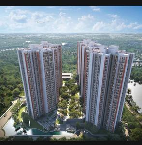 Image of 945 Sq.ft 3 BHK Apartment / Flat for sale in DTC Downtown, Rajarhat, Kolkata for Rs. 7000000