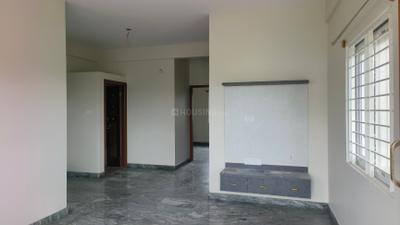 Living Room Image of 780 Sq.ft 1 BHK Apartment / Flat for rent in Mylasandra Bengaluru for Rs. 15000