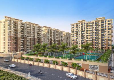 Image of 1280 Sq.ft 3 BHK Apartment / Flat for sale in Nyati Elan, Wagholi, Pune for Rs. 8990000