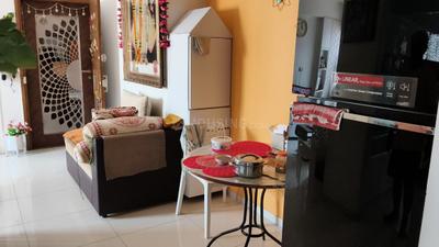 Bedroom Image of 890 Sq.ft 3 BHK Apartment / Flat for sale in Swati Chrysantha, Shela Ahmedabad for Rs. 8800000