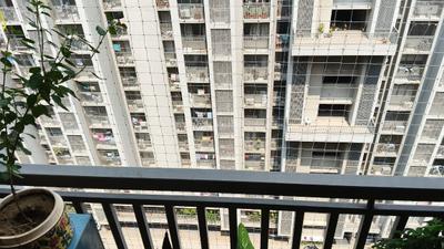 Living Room Image of 890 Sq.ft 3 BHK Apartment / Flat for sale in Swati Chrysantha, Shela Ahmedabad for Rs. 8800000