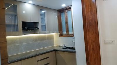 Kitchen Image of 675 Sq.ft 2 BHK Apartment / Flat for sale in Chhattarpur New Delhi for Rs. 6500000