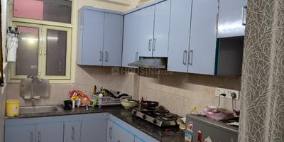 Kitchen Image of 915 Sq.ft 2 BHK Apartment / Flat for rent in Antriksh India Antriksh NRI City, BHEL Township Haridwar for Rs. 18000