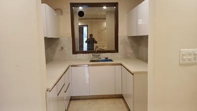 Kitchen Image of 1300 Sq.ft 3 BHK Apartment / Flat for sale in Chhattarpur New Delhi for Rs. 9800000