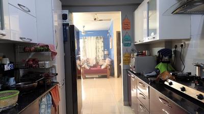 Kitchen Image of 1414 Sq.ft 2 BHK Apartment / Flat for sale in Maithri Shilpitha Sunflower, Whitefield Bengaluru for Rs. 15900000
