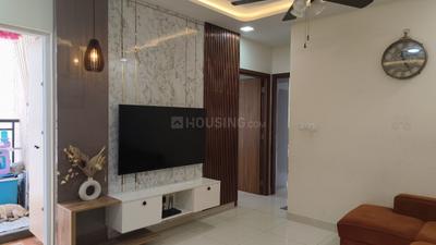 Living Room Image of 923 Sq.ft 2 BHK Apartment / Flat for sale in Prestige Primrose Hills, Uttarahalli -Manavarthekaval Bengaluru for Rs. 12800000