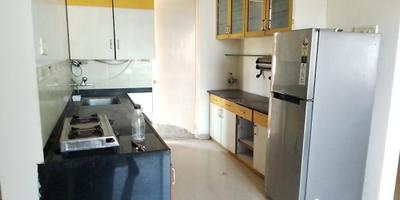 Kitchen Image of 860 Sq.ft 2 BHK Apartment / Flat for sale in Magarpatta Iris, Magarpatta City Pune for Rs. 13700000