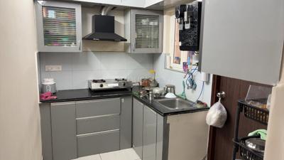 Kitchen Image of 1000 Sq.ft 2 BHK Apartment / Flat for rent in Ramky Truspace Aspire, Quthbullapur Hyderabad for Rs. 27000