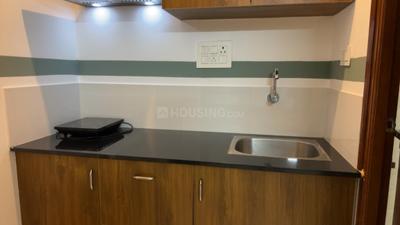 Kitchen Image of 450 Sq.ft 1 RK Apartment / Flat for rent in Hennur Bengaluru for Rs. 25000