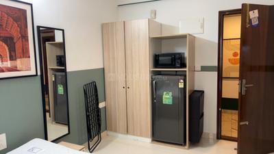 Bedroom Image of 450 Sq.ft 1 RK Apartment / Flat for rent in Hennur Bengaluru for Rs. 25000