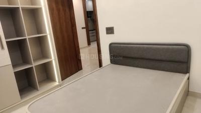 Bedroom Image of 1200 Sq.ft 2 BHK Builder Floor for rent in Murugeshpalya Bengaluru for Rs. 45000
