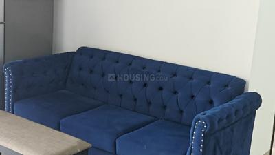 Living Room Image of 1435 Sq.ft 3 BHK Apartment / Flat for rent in Patel Smondo, Gachibowli Hyderabad for Rs. 75000