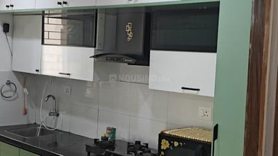Kitchen Image of 1435 Sq.ft 3 BHK Apartment / Flat for rent in Patel Smondo, Gachibowli Hyderabad for Rs. 75000