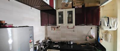 Kitchen Image of 750 Sq.ft 1 BHK Apartment / Flat for sale in Krishna Regency, Ulwe Navi Mumbai for Rs. 5700000