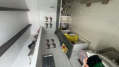 Kitchen Image of 150 Sq.ft 1 RK Independent House for rent in Dayal Bagh Agra for Rs. 6000