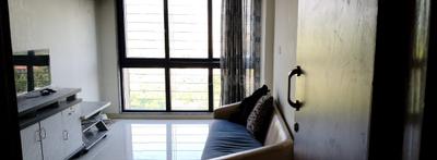 Living Room Image of 600 Sq.ft 1 BHK Apartment / Flat for rent in Queenstown Springs, Ghansoli Navi Mumbai for Rs. 43000