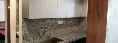 Kitchen Image of 600 Sq.ft 1 BHK Apartment / Flat for rent in Queenstown Springs, Ghansoli Navi Mumbai for Rs. 43000