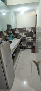 Kitchen Image of 550 Sq.ft 1 BHK Apartment / Flat for rent in SG Shikhar Height, Siddharth Vihar Ghaziabad for Rs. 15000