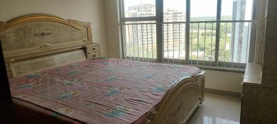 Bedroom Image of 1480 Sq.ft 3 BHK Apartment / Flat for rent in Adani The Meadows, Shantigram Ahmedabad for Rs. 35000