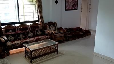 Living Room Image of 1200 Sq.ft 2 BHK Apartment / Flat for rent in Mittal Brothers Whistling Palms, Wakad Pune for Rs. 35000