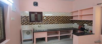 Kitchen Image of 400 Sq.ft 1 BHK Builder Floor for rent in Gorantla Guntur for Rs. 8500