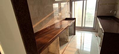 Kitchen Image of 815 Sq.ft 2 BHK Apartment / Flat for sale in Sangam Emporio Towers, Kandivali West Mumbai for Rs. 17500000
