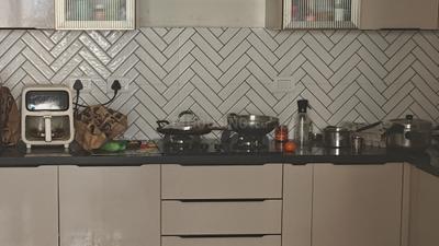 Kitchen Image of 682 Sq.ft 1 BHK Apartment / Flat for sale in Brigade Xanadu, Chinna Nolambur Chennai for Rs. 8000000