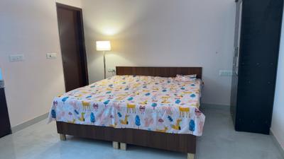 Bedroom Image of 250 Sq.ft 1 RK Apartment / Flat for rent in Palam Vihar Extension Gurgaon for Rs. 12000