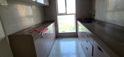 Kitchen Image of 780 Sq.ft 2.5 BHK Apartment / Flat for rent in Kandivali West Mumbai for Rs. 57000