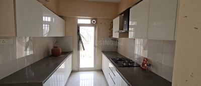 Kitchen Image of 1200 Sq.ft 3 BHK Apartment / Flat for rent in Godrej The Trees, Vikhroli East Mumbai for Rs. 170700