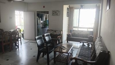 Living Room Image of 1410 Sq.ft 2 BHK Apartment / Flat for sale in Adajan Surat for Rs. 5100000
