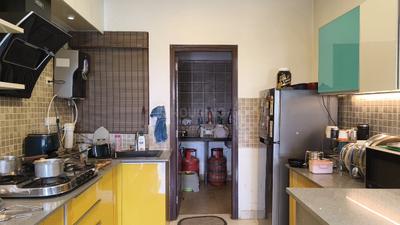 Kitchen Image of 1170 Sq.ft 2 BHK Apartment / Flat for sale in SJR Blue Waters, Parappana Agrahara Bengaluru for Rs. 14000000