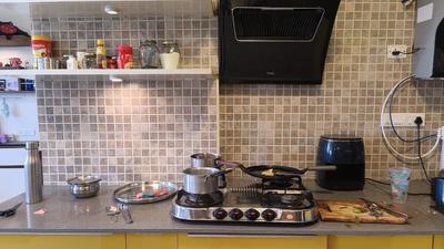 Kitchen Image of 1170 Sq.ft 2 BHK Apartment / Flat for sale in SJR Blue Waters, Parappana Agrahara Bengaluru for Rs. 14000000