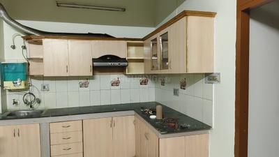 Kitchen Image of 1250 Sq.ft 2 BHK Builder Floor for rent in Gomti Nagar Lucknow for Rs. 20000