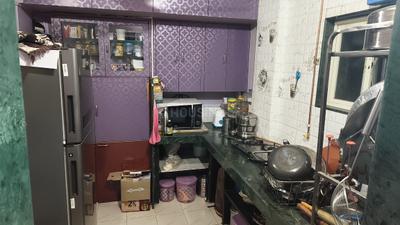 Kitchen Image of 600 Sq.ft 1.5 BHK Apartment / Flat for rent in Warje Pune for Rs. 25000