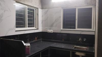 Kitchen Image of 500 Sq.ft 1 BHK Builder Floor for rent in Rajarampuri Kolhapur for Rs. 11000