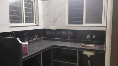 Kitchen Image of 500 Sq.ft 1 BHK Builder Floor for rent in Rajarampuri Kolhapur for Rs. 11000