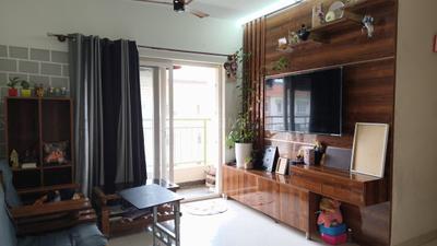 Living Room Image of 960 Sq.ft 2 BHK Apartment / Flat for sale in SJR Hamilton Homes, Gattahalli Bengaluru for Rs. 8700000