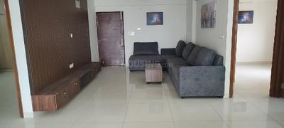 Living Room Image of 1300 Sq.ft 3 BHK Apartment / Flat for rent in Ecolife Elements Of Nature Akash Block B And C, Balagere Bengaluru for Rs. 60000