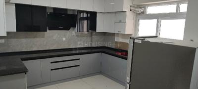 Kitchen Image of 1300 Sq.ft 3 BHK Apartment / Flat for rent in Ecolife Elements Of Nature Akash Block B And C, Balagere Bengaluru for Rs. 60000