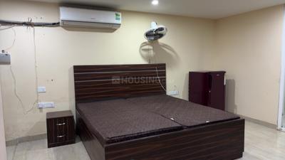 Bedroom Image of 300 Sq.ft 1 RK Builder Floor for rent in Sector 52 Gurgaon for Rs. 20000