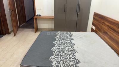 Bedroom Image of 360 Sq.ft 1 RK Builder Floor for rent in Sector 43 Gurgaon for Rs. 25000