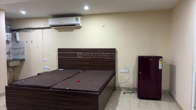 Bedroom Image of 350 Sq.ft 1 RK Builder Floor for rent in Sector 52 Gurgaon for Rs. 14000
