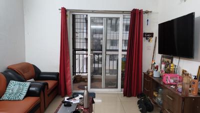 Living Room Image of 1082 Sq.ft 3 BHK Apartment / Flat for sale in Provident Sunworth City, Kambipura Bengaluru for Rs. 7000000