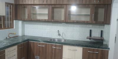 Kitchen Image of 1500 Sq.ft 2 BHK Builder Floor for rent in Nipania Indore for Rs. 25000