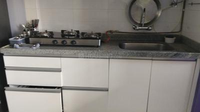 Kitchen Image of 1000 Sq.ft 2 BHK Apartment / Flat for rent in Kalyani Nagar Pune for Rs. 55000