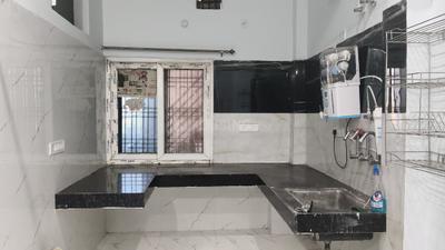 Kitchen Image of 1400 Sq.ft 3 BHK Builder Floor for rent in Sushant Golf City Lucknow for Rs. 14000