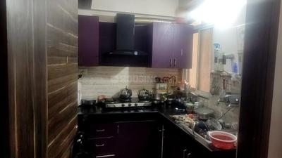 Kitchen Image of 950 Sq.ft 2 BHK Apartment / Flat for sale in Seven Trees The Palm Residency, Mahalgaon Gwalior for Rs. 5500000