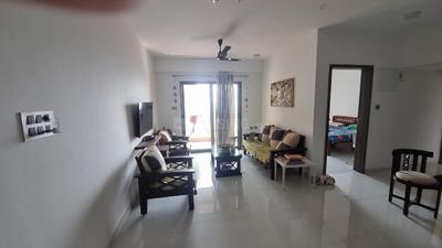 Living Room Image of 1455 Sq.ft 3 BHK Apartment / Flat for rent in Bramhacorp The Collection W2 And W7, Wadgaon Sheri Pune for Rs. 75000