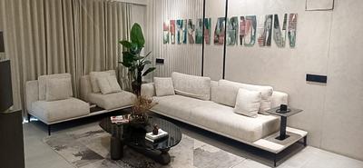 Living Room Image of 2200 Sq.ft 3 BHK Apartment / Flat for sale in Memnagar Ahmedabad for Rs. 15000000